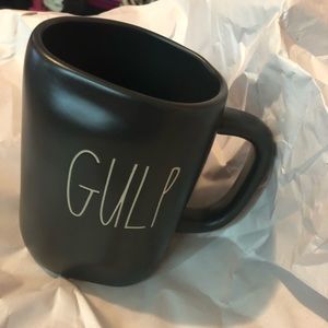 Rae Dunn black gulp mug